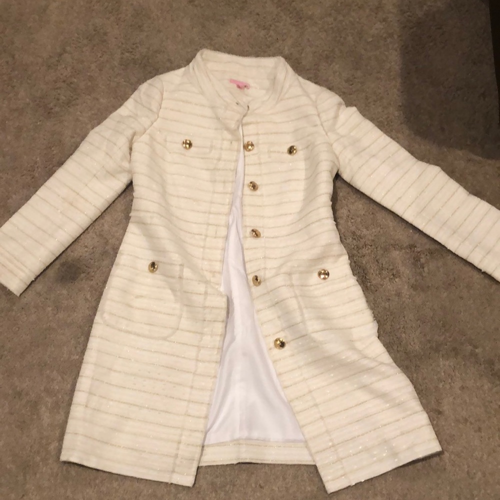 Lilly Pulitzer holiday coat